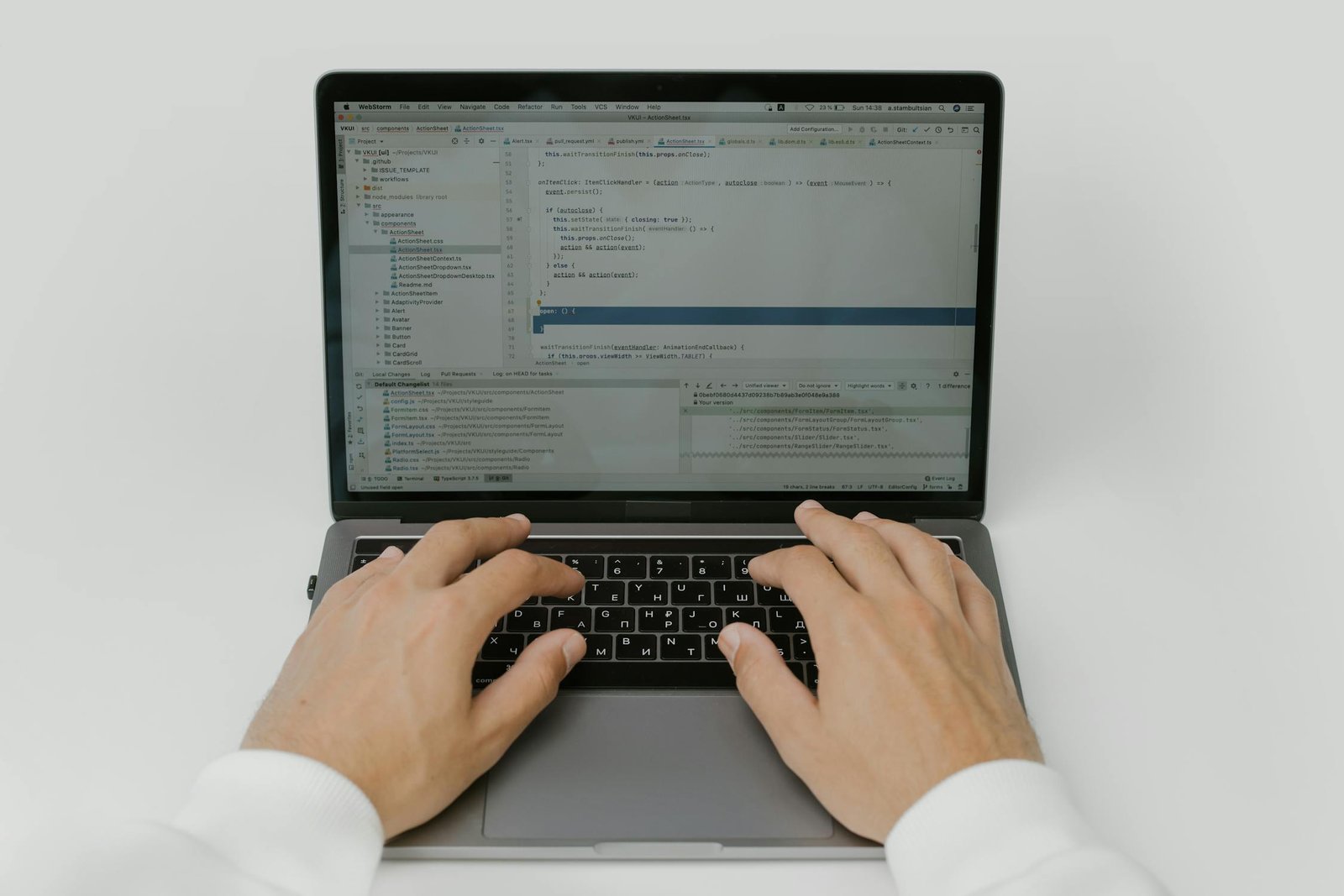 Patching a laptop browser after a security update