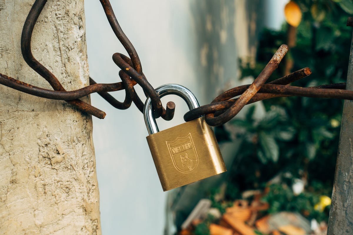Padlock representing browser privacy protection from Cloudflare Turnstile fingerprinting
